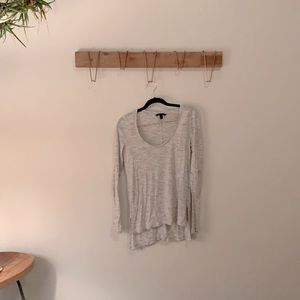 Banana Republic gray long sleeve shirt XS
